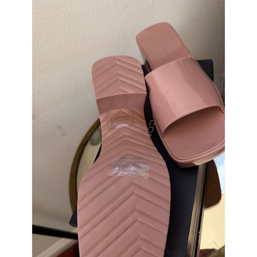 New French connection Almira sandal heel black size 7 - Picture 4 of 6